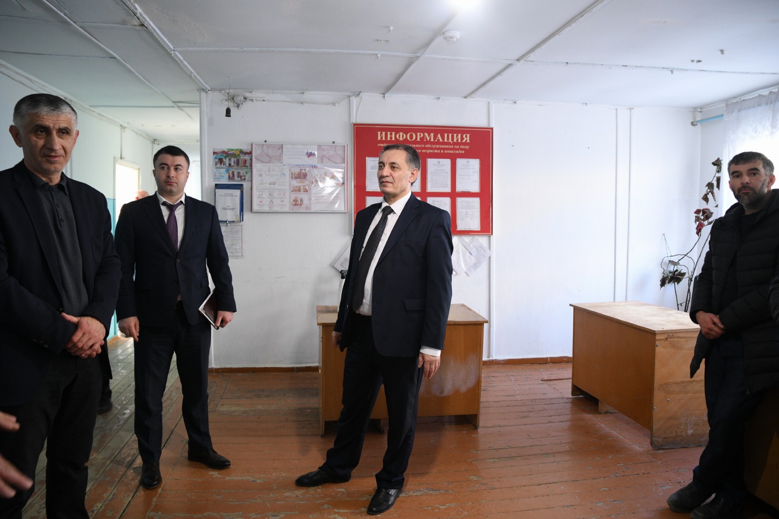 Абдурахман Махмудов проверил деятельность подведомственных учреждений Минтруда Дагестана в Дахадаевском районе